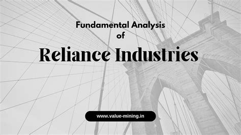 inz000006031|Reliance Industries Fundamental Analysis .